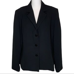 Henry Lee Black 3 Button Blazer